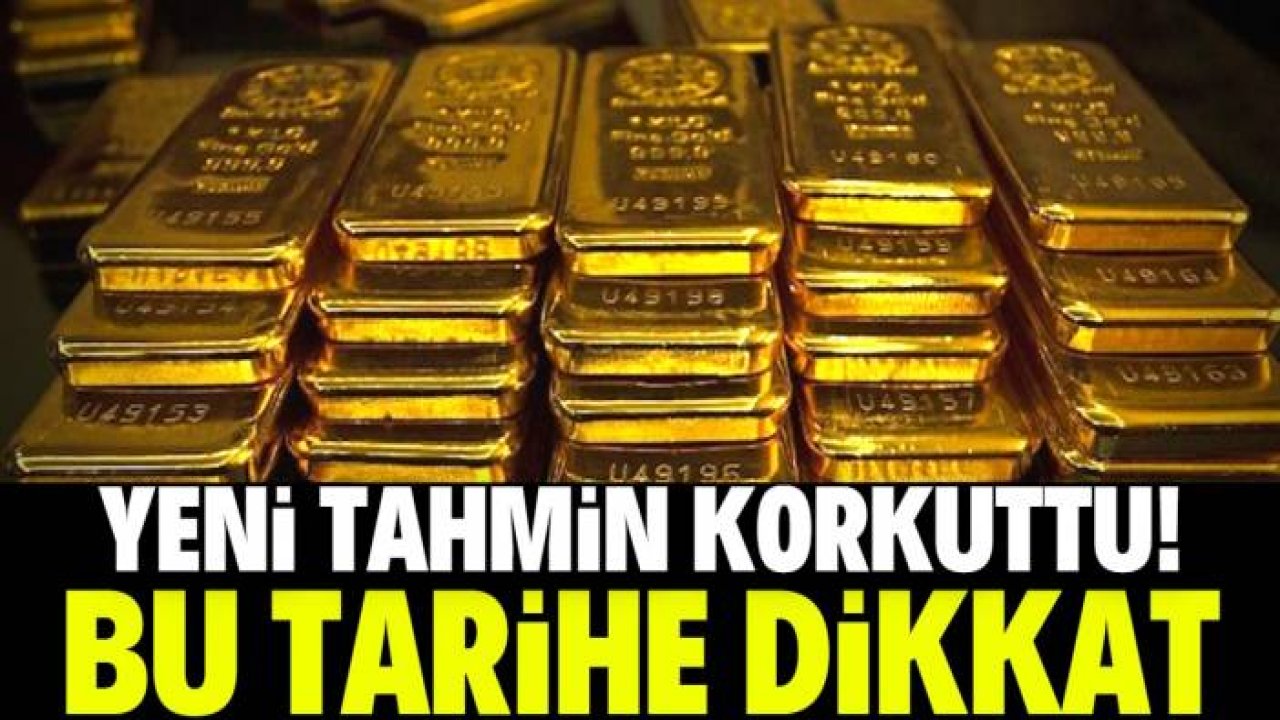 Ons fiyatı nereye gidiyor? Altın fiyatlarında tahminler değişti!