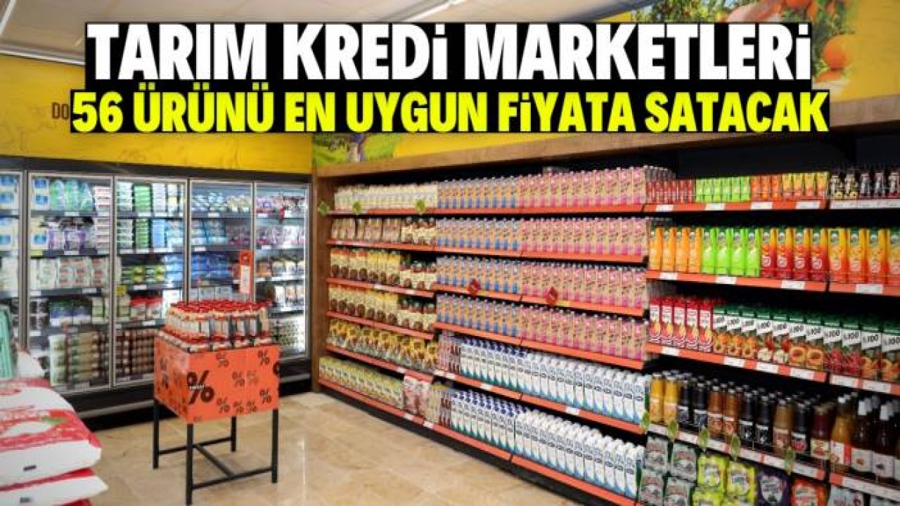 Tarım Kredi 8 gün sürecek dev indirimi duyurdu! 56 ürün en uygun fiyata satılacak