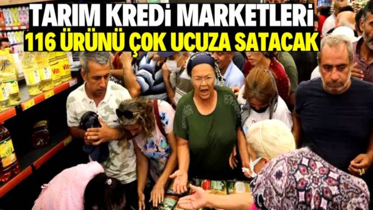 Tarım Kredi 14 gün sürecek dev indirimi duyurdu! 116 ürün çok ucuza satılacak