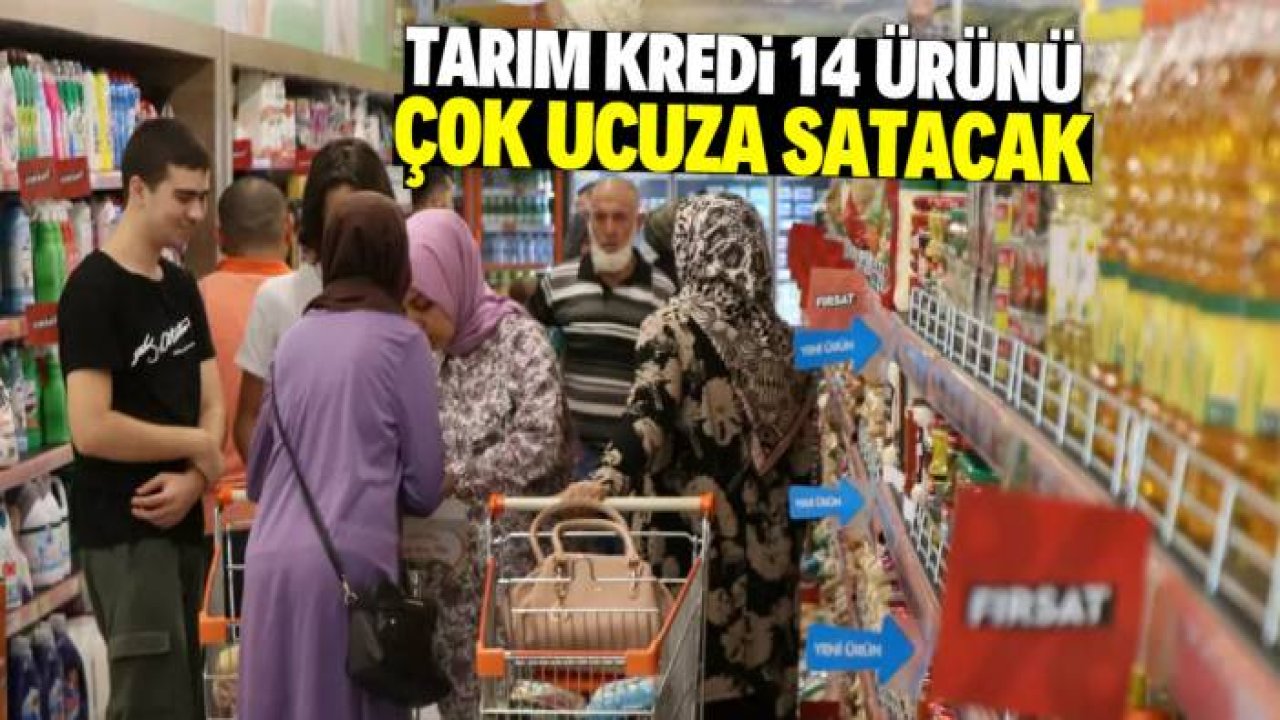 Tarım Kredi 14 ürünü çok ucuza satacak! İndirim oranı yüzde 50'yi buluyor
