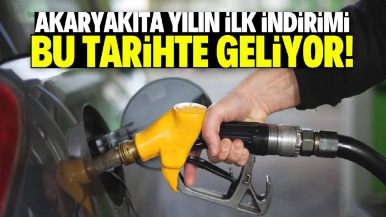 Akaryakıta 2024 yılının ilk indirimi bu tarihte geliyor! Rakam sevindirecek