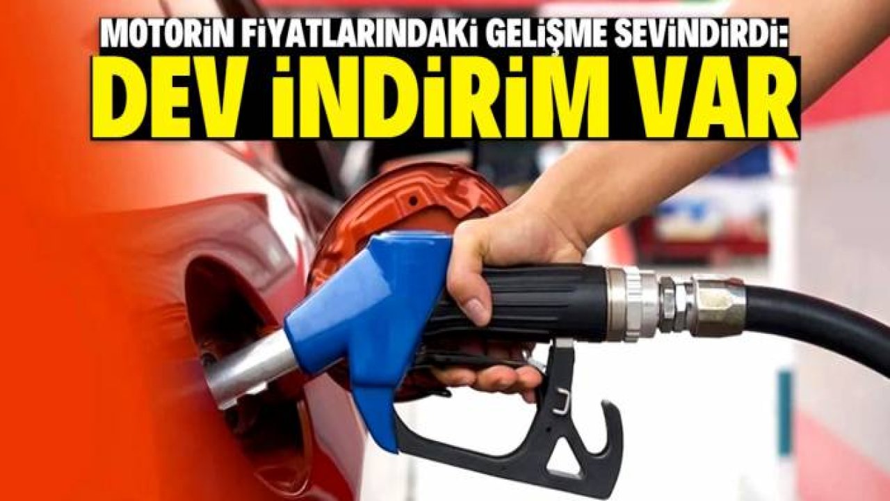 Motorin fiyatlarında bahar etkisi yaşanıyor! Bu tarihte dev indirim var