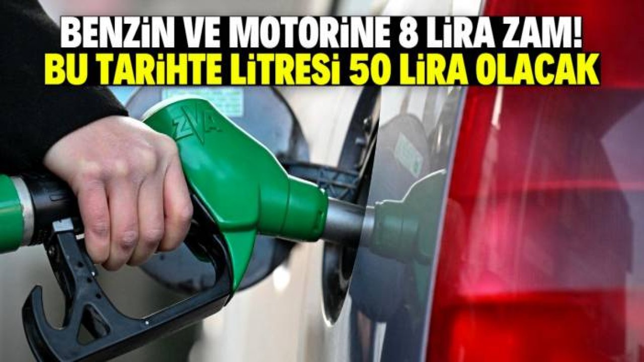 Benzin ve motorin bu tarihte 50 lira olacak! Zamma sayılı gün kaldı
