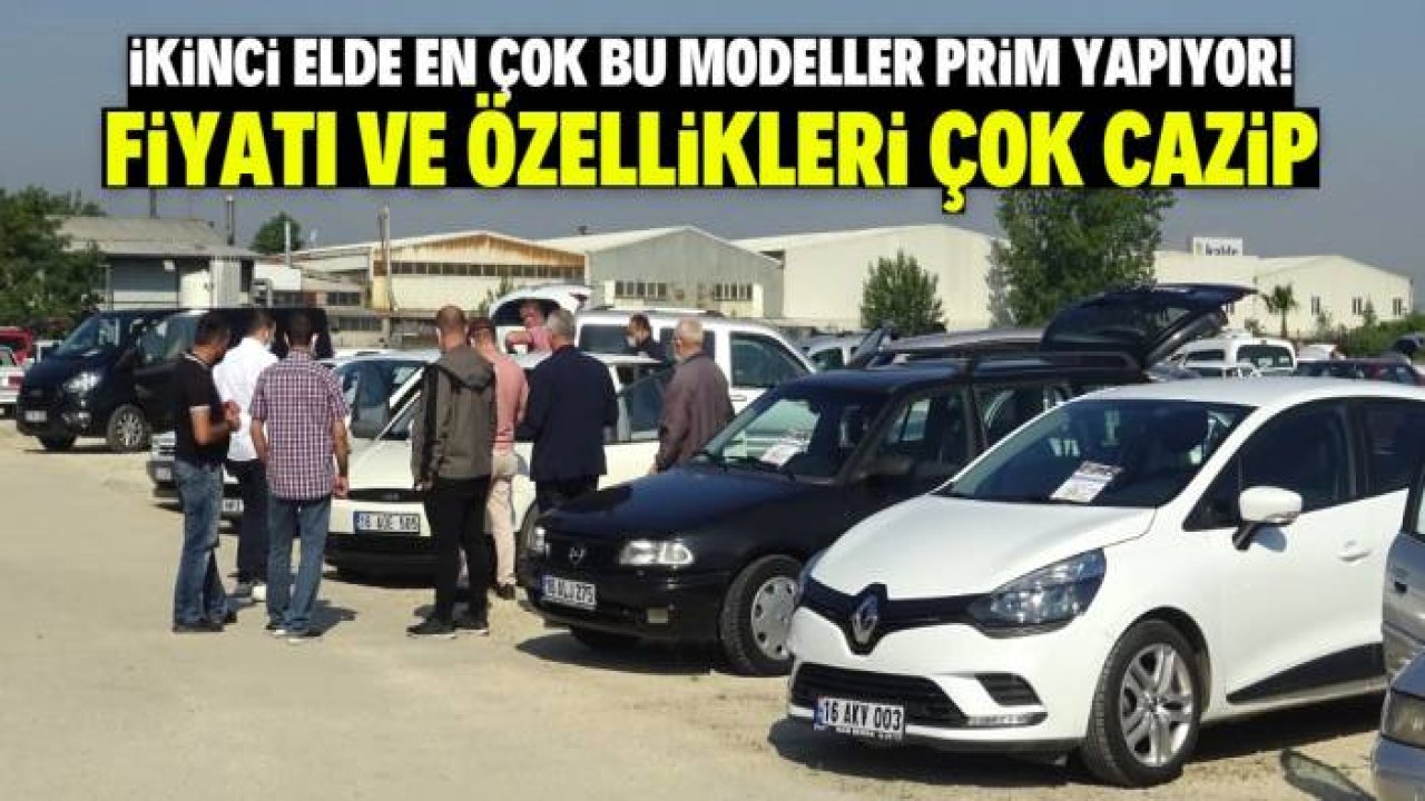 İkinci elde en çok prim yapan otomobiller belli oldu! Listede 2 model var