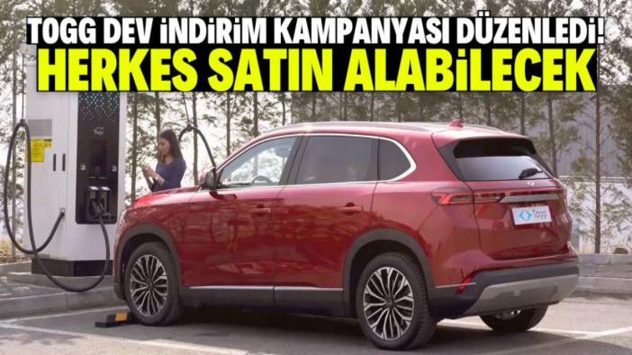 TOGG dev indirim kampanyası düzenledi! Herkes satın alabilecek