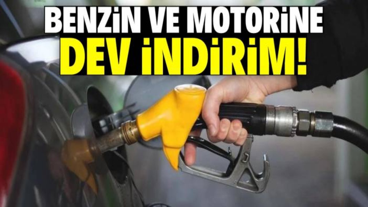Benzin ve motorine dev indirim! Şaşırtan durum netleşti