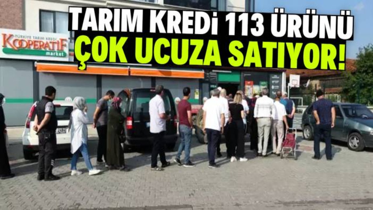 Tarım Kredi en büyük indirimini duyurdu! Tam 113 ürün ucuza satılıyor