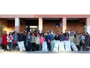 Öğrenciler, Suriyeliler İçin Seferber Oldu