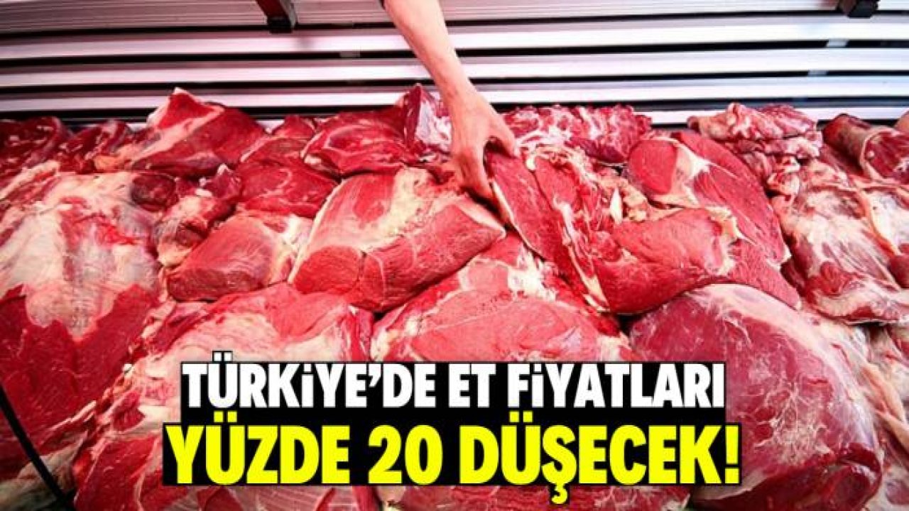 Türkiye'de et fiyatları yüzde 20 düşecek! Anlaşma imzalandı