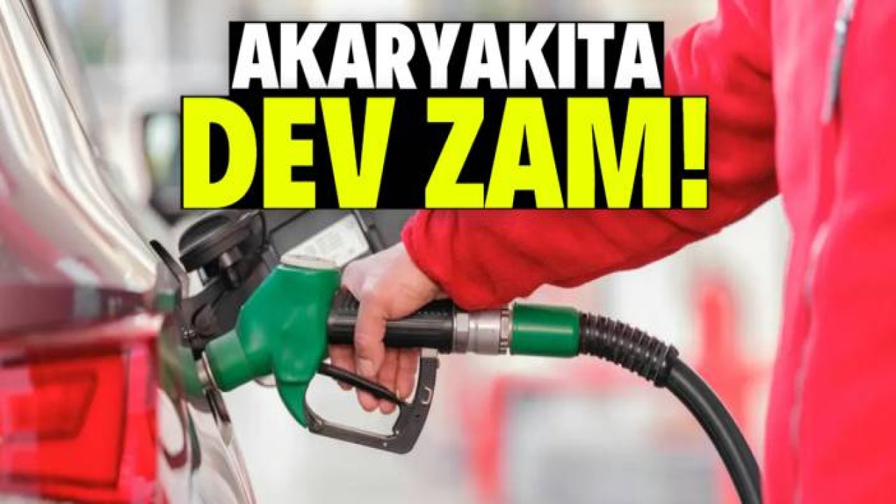 Akaryakıta dev zam! Bu tarihte fiyat yükseliyor