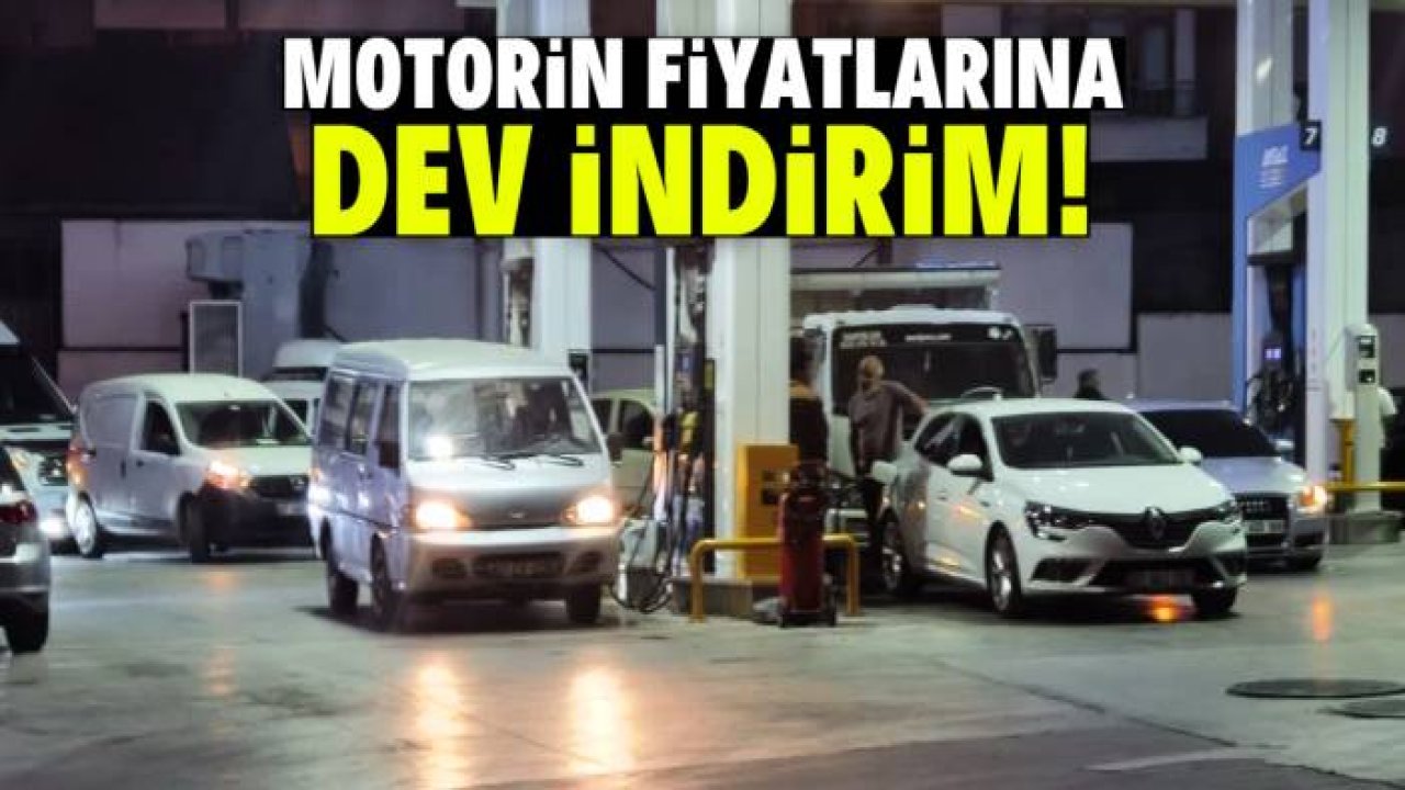 Motorin fiyatlarında uzun süre sonra bir ilk! Dev indirim yansıyacak
