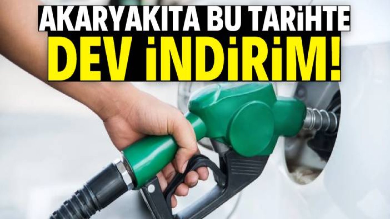 Akaryakıta bu tarihte dev indirim geliyor! Vatandaş şaşıracak