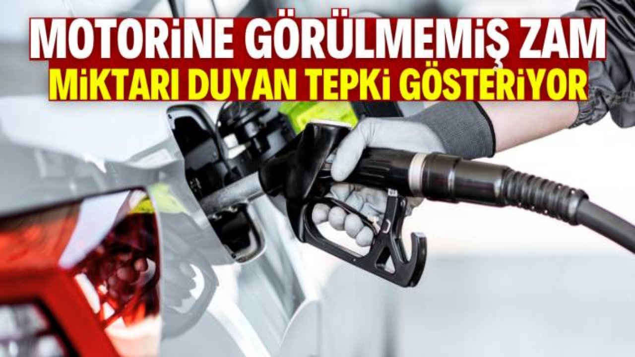 Motorine görülmemiş zam! Miktarı duyan tepki gösteriyor