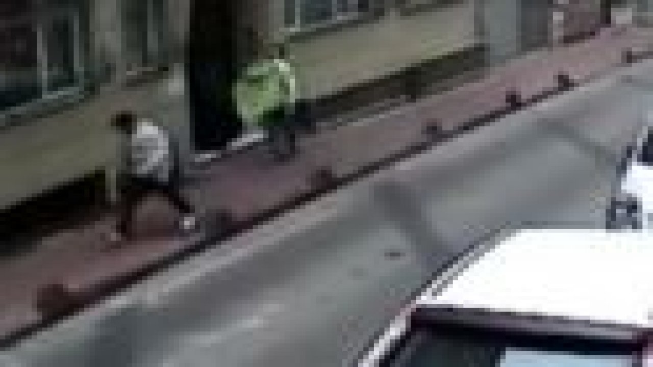 Plazma hırsızları güvenlik kamerasında
