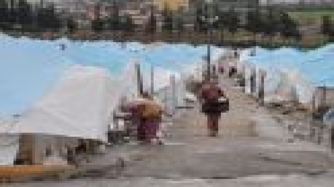 Suriyeli sığınmacılar ''soğuğa esir''