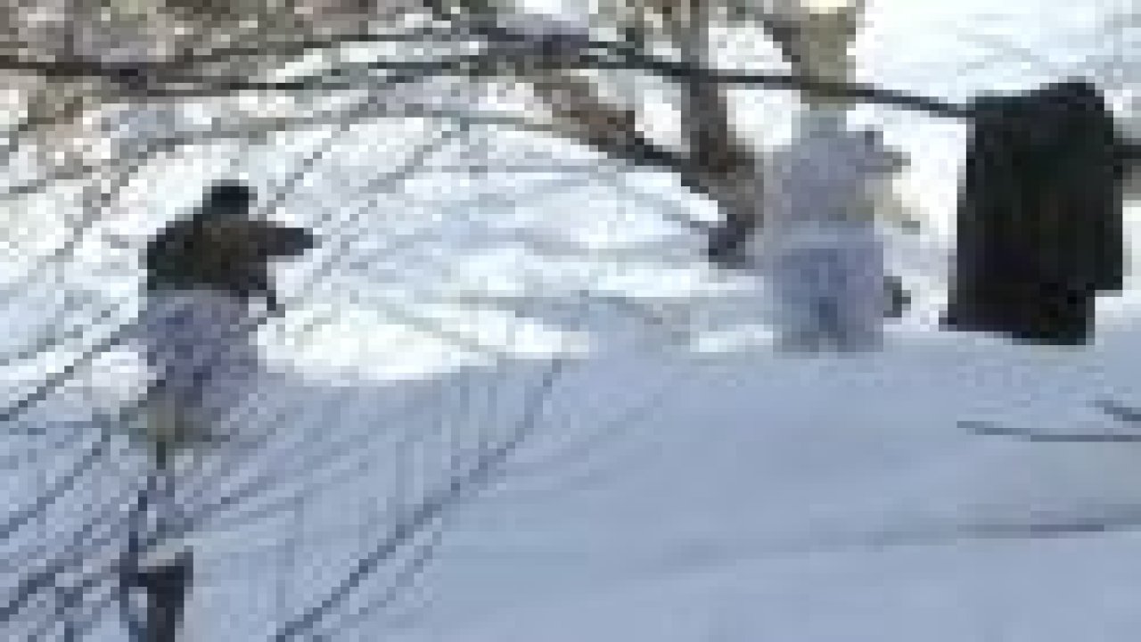6 odalı PKK sığınağı böyle imha edildi