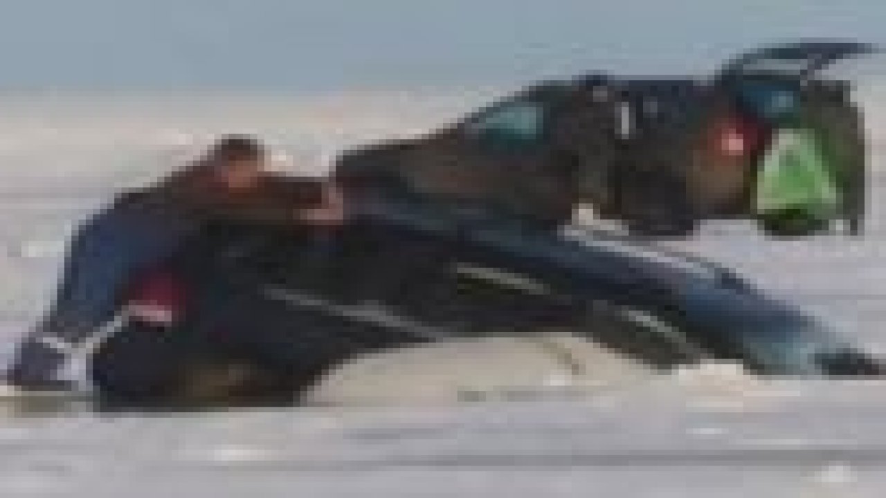 Son model cipinin batışını böyle izledi