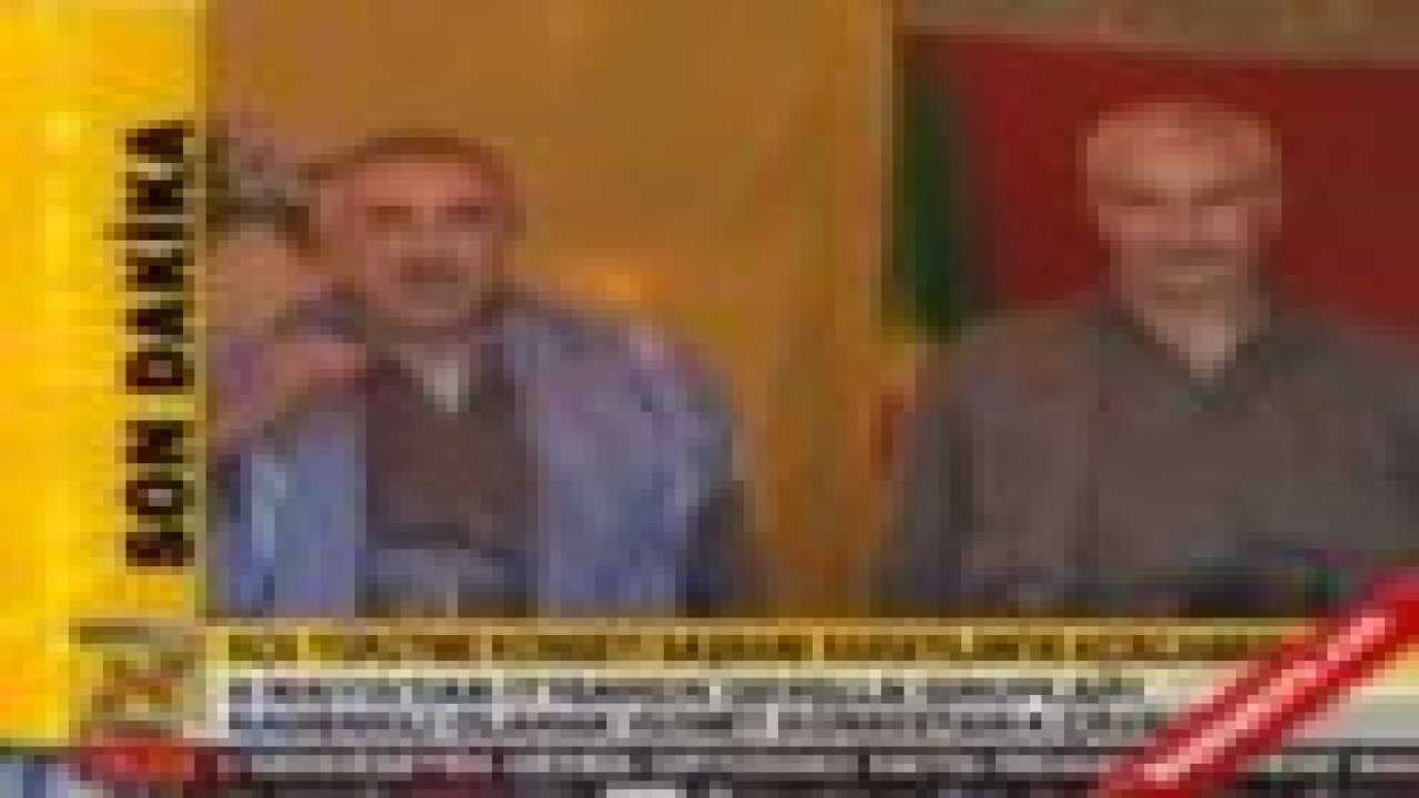 Murat Karayılan'nın Basın Toplantısından İlk Görüntüler Haberi