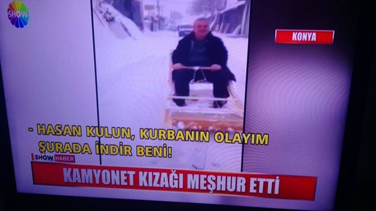 Kızakla Marangozlar’da drift yaptılar