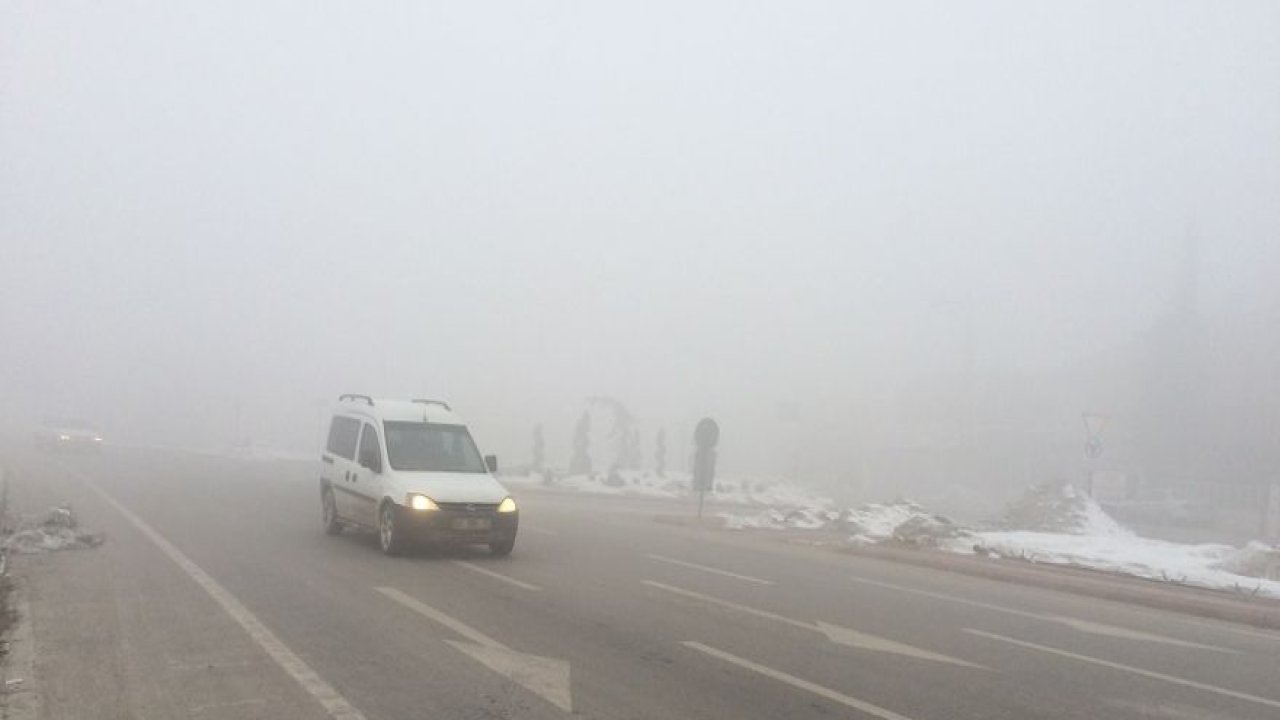 Konya güne sis ve -13 derece ile başladı