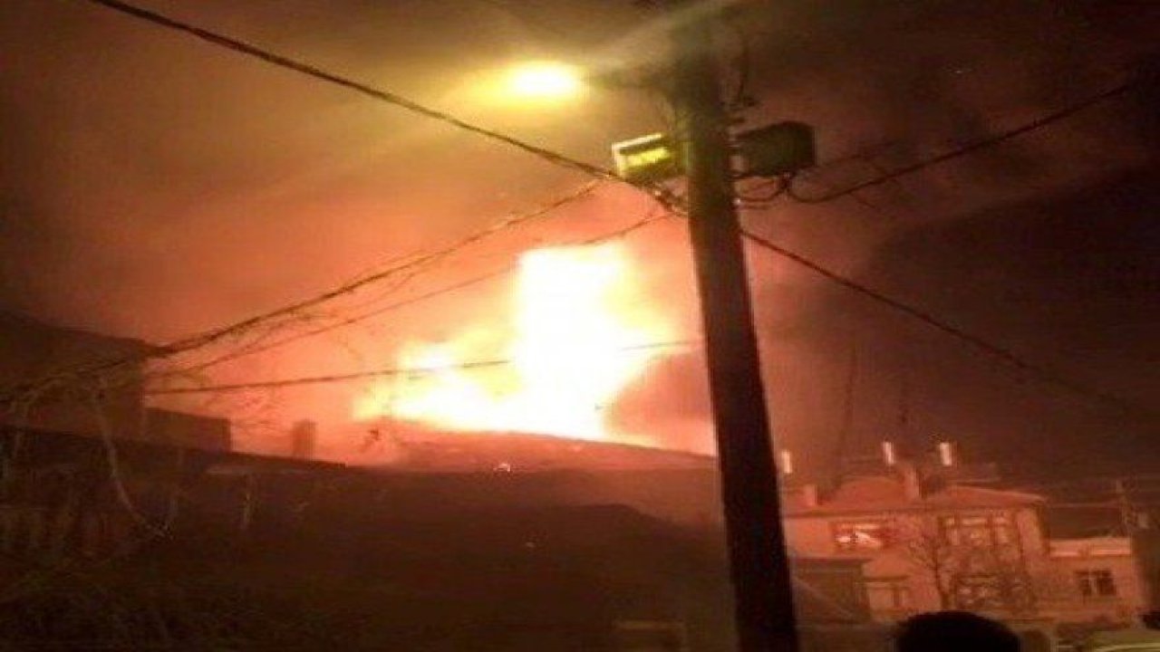 Konya'da Cami Yangını