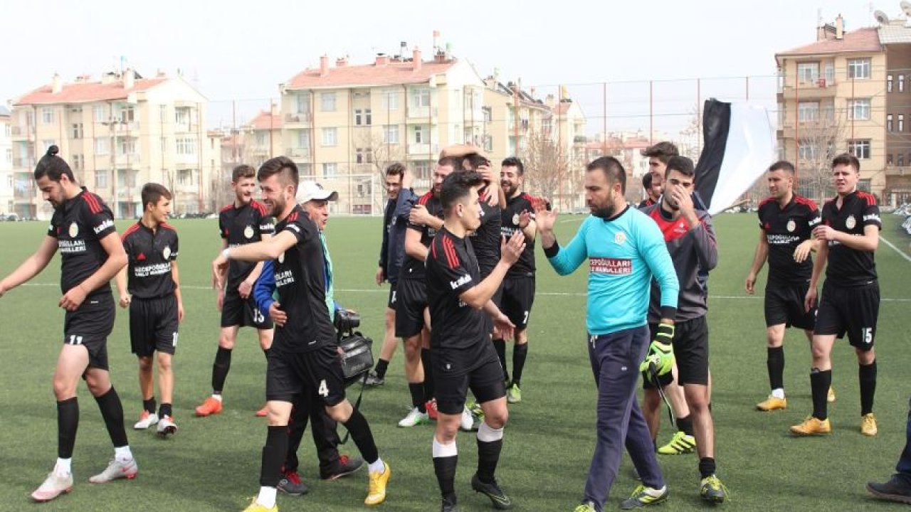 Emirgazi Süper Amatör Lig'e çıktı saha karıştı