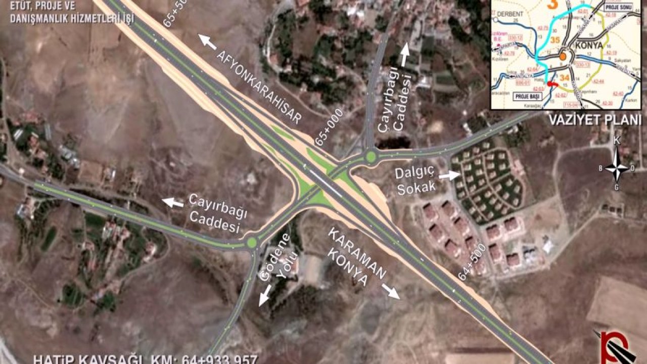 Konya dış çevre yolunu hiç böyle gördünüz mü?