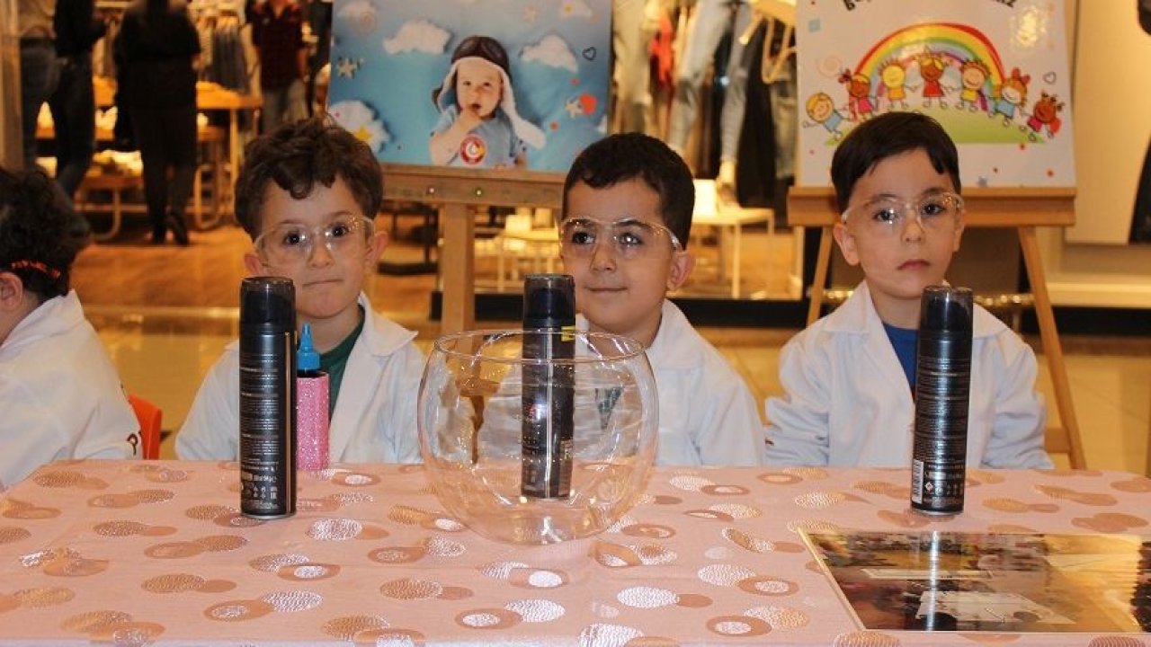 Gençlik anaokulu eserlerini sergiledi