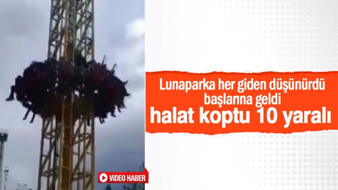 Lunaparkta asansör kazası!