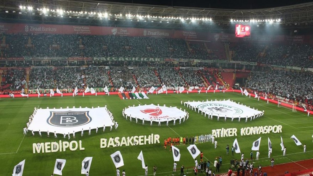 Konyaspor Başakşehir final maçı açılış seramonisi