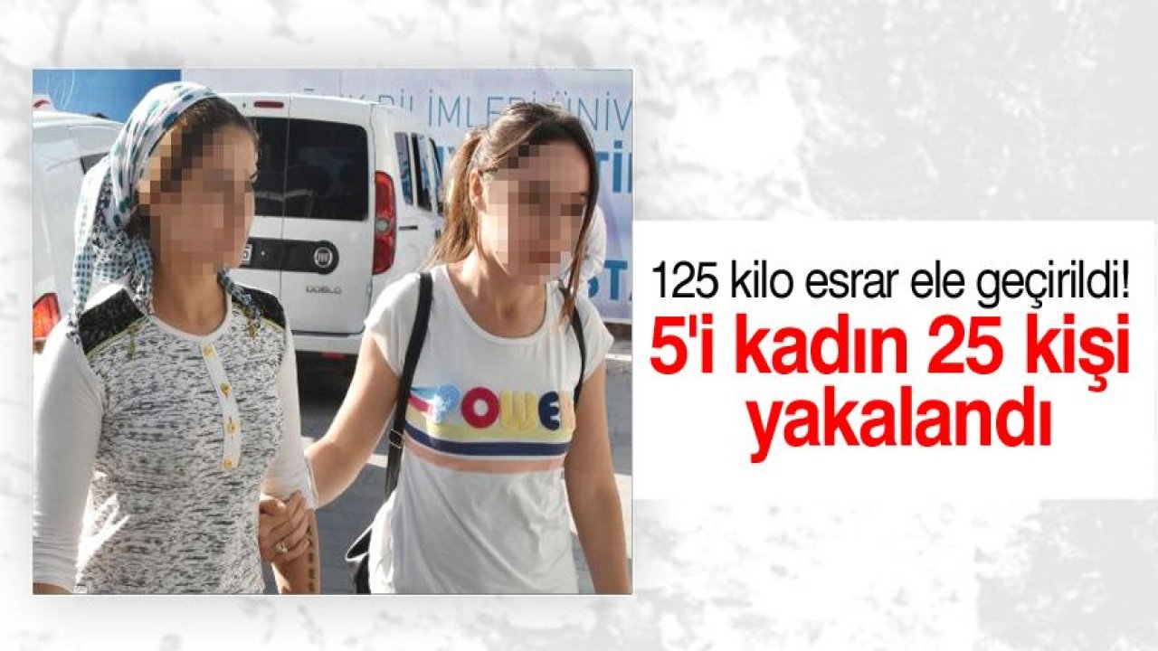 Konya merkezli uyuşturucu operasyonu