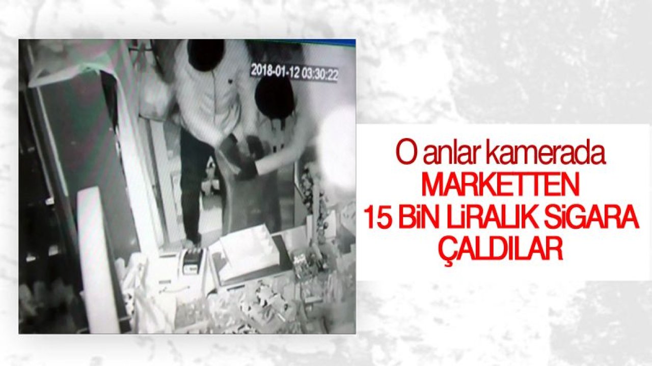 Konya’da 15 bin liralık soygun kamerada