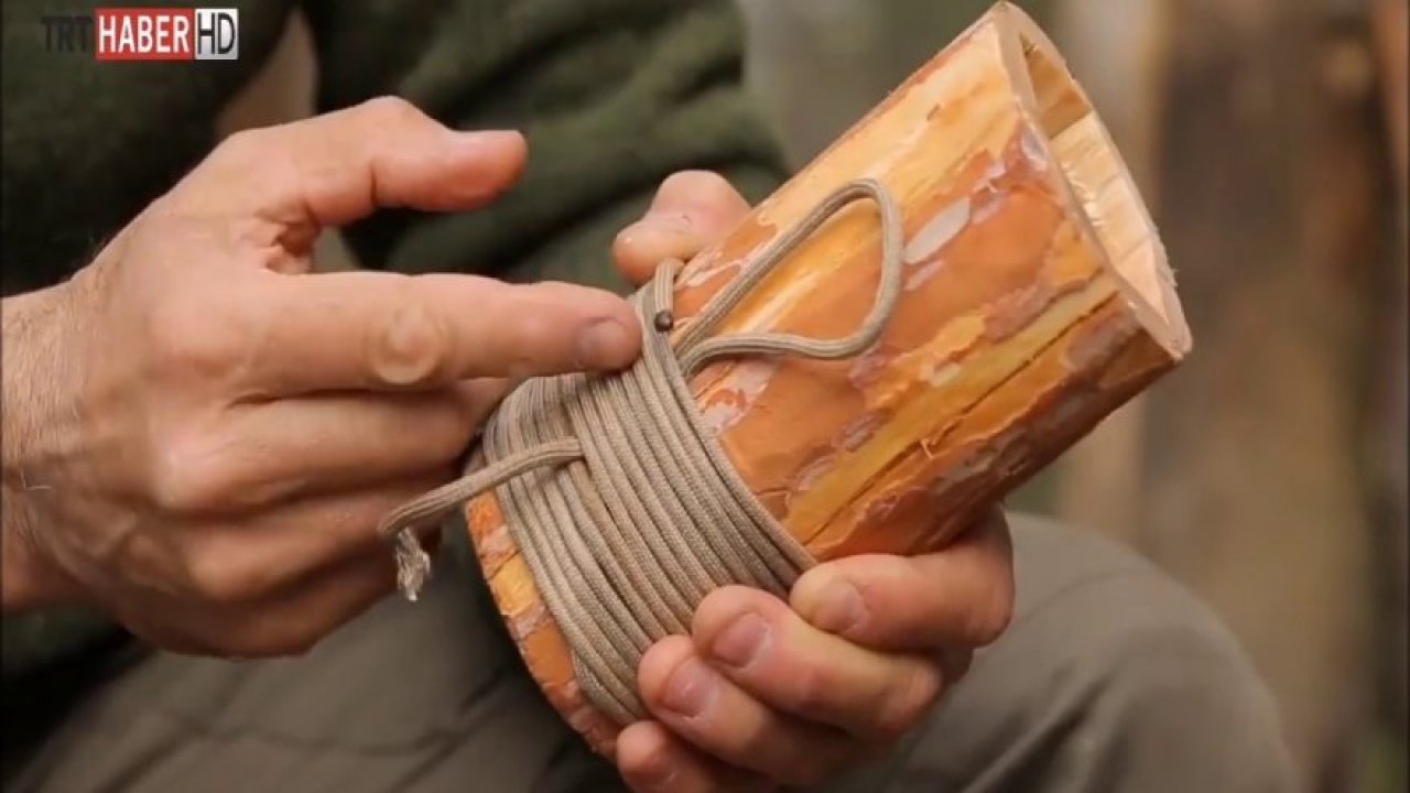 Çam Ağacından Bardak Yapımı