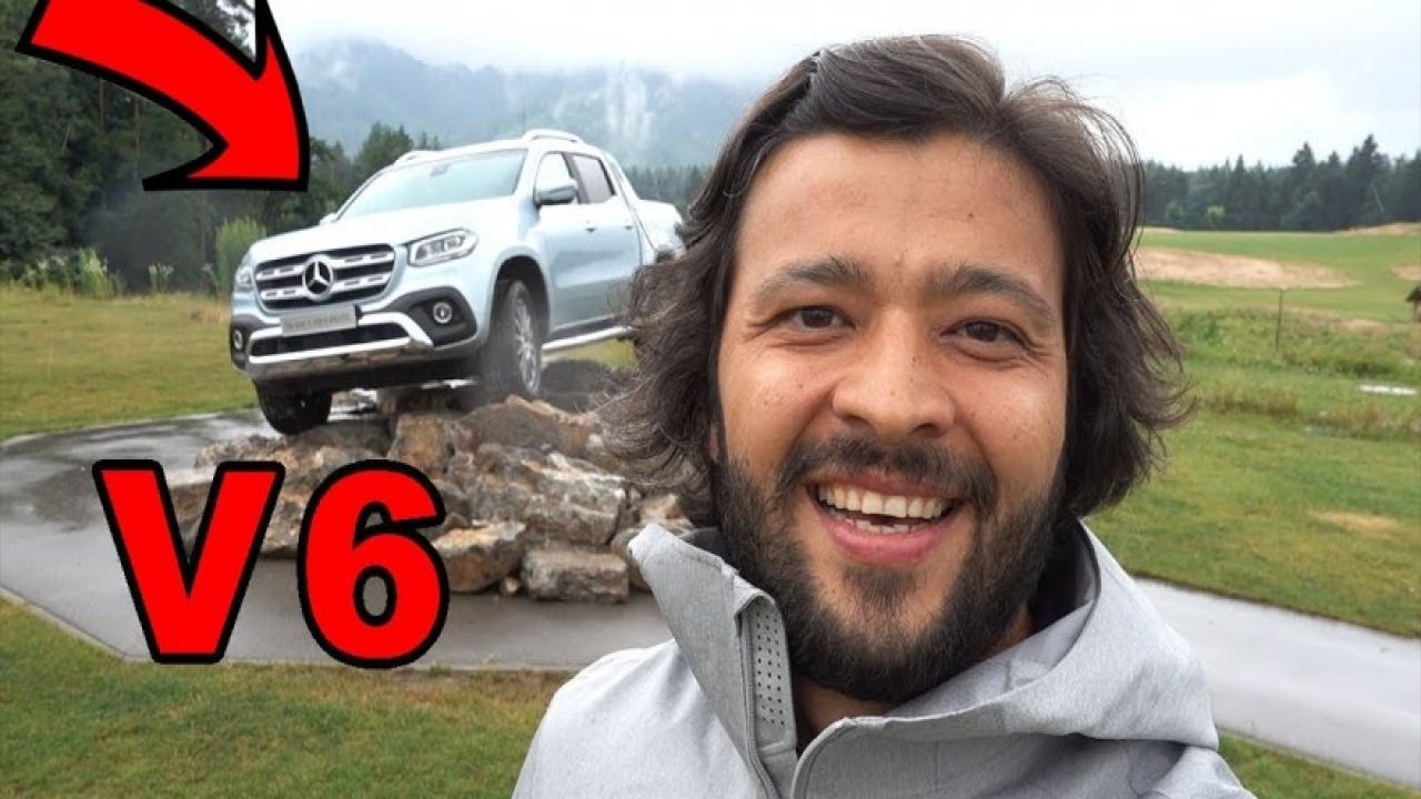 Mercedes X350d Test Sürüşü - V6 motorlu canavar!