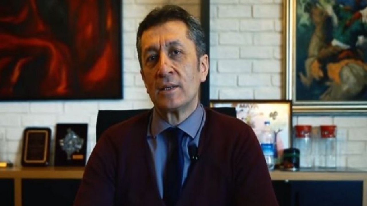 Milli Eğitim Bakanı Ziya Selçuk'tan ödev açıklaması