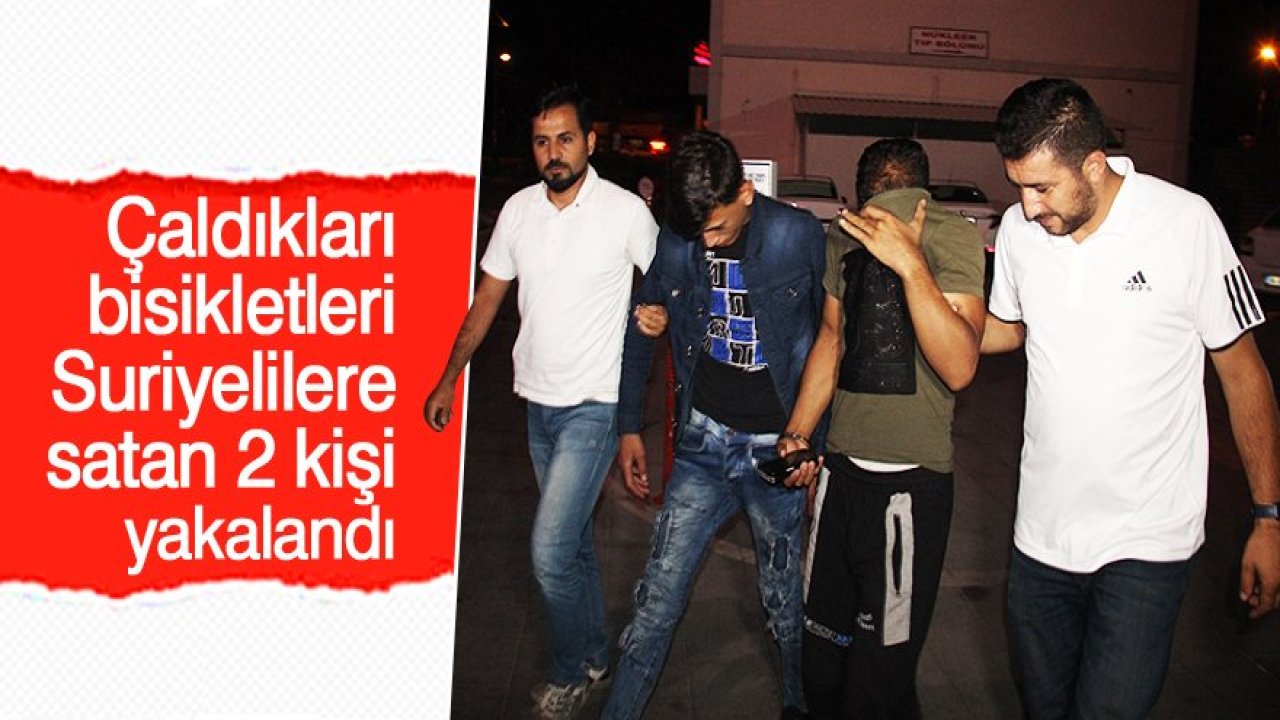 Bisiklet hırsızları yakalandı