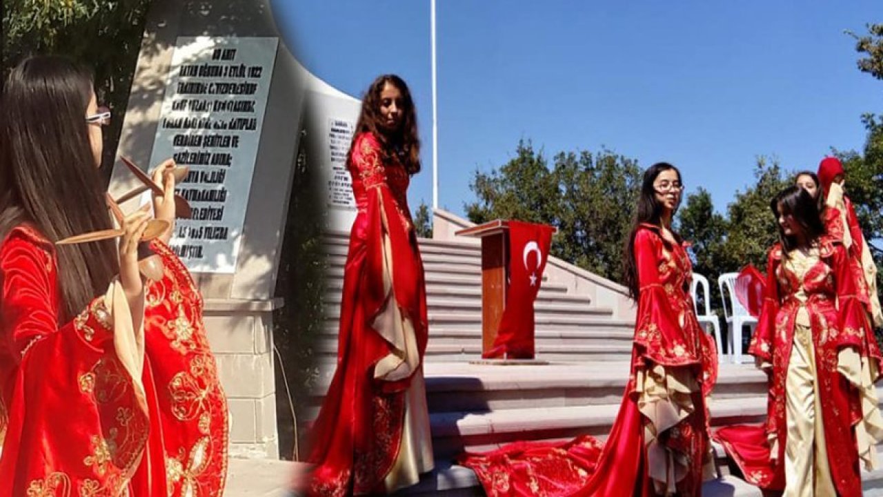 Cevizdere Şehitliğinde Erik Dalı Oynadılar