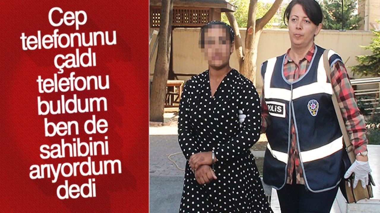 Konya'da cep telefonu hırsızlığı