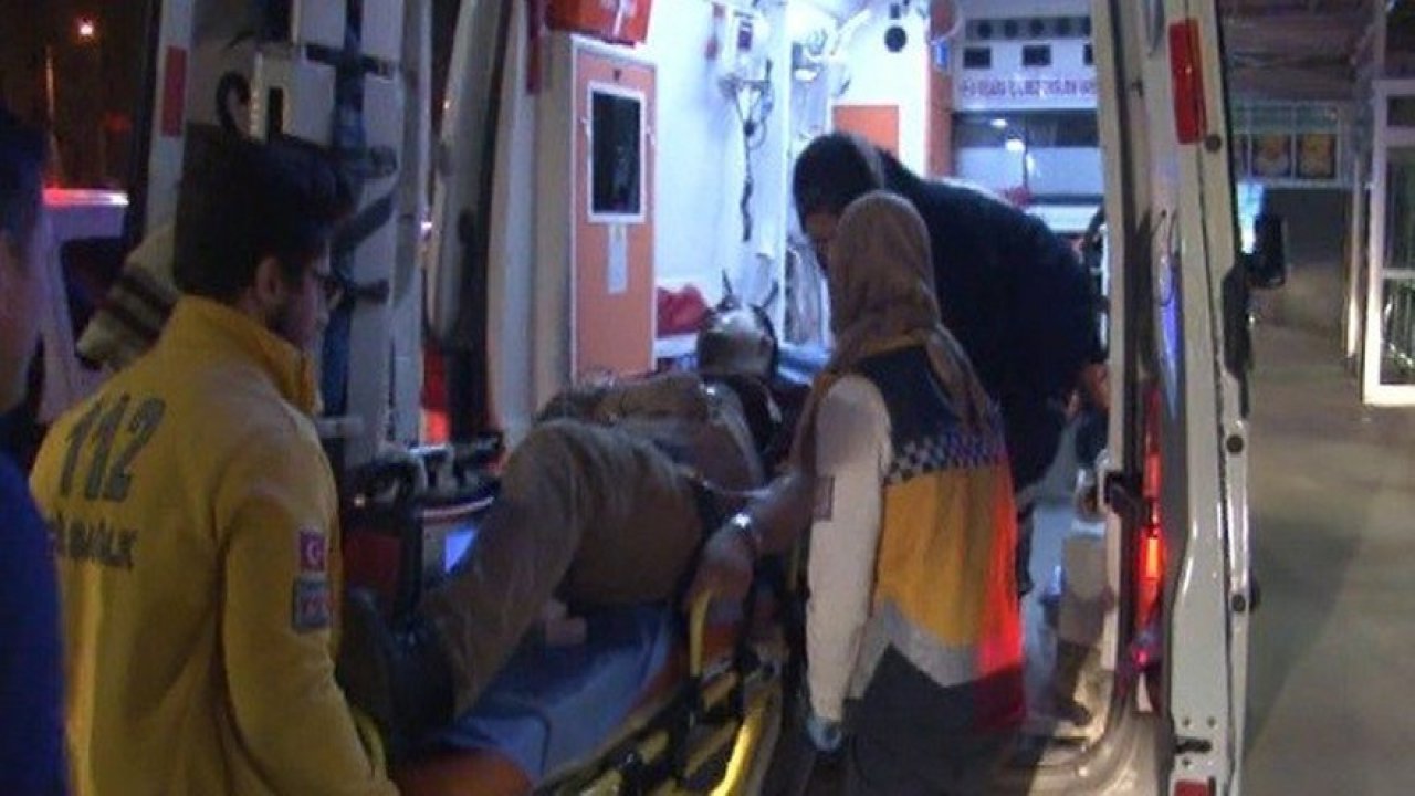 Baba oğul yol kavgasında silahla vuruldu