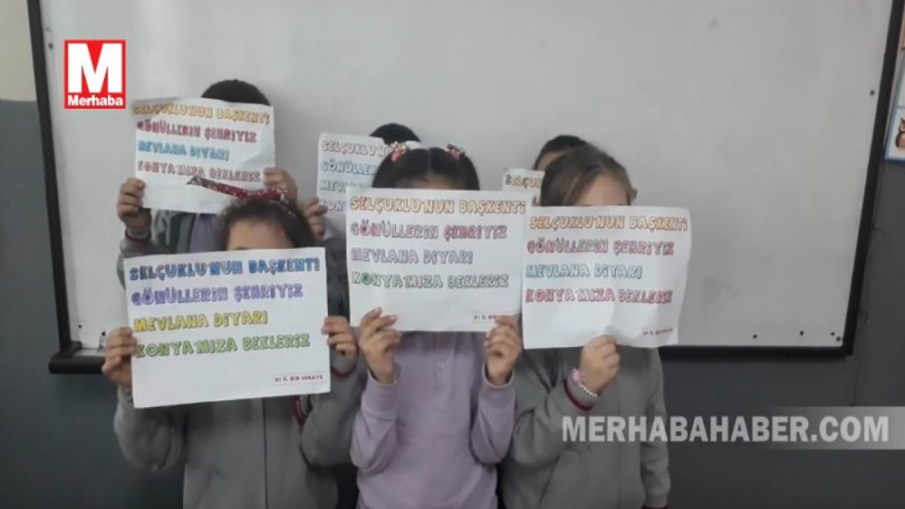 81 İL BİR HİKAYE PROJESİ KONYA ŞİİRİ DÖRTLÜĞÜ