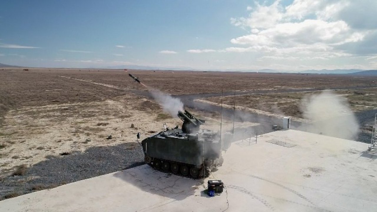OMTAS füzesi Konya'da denendi