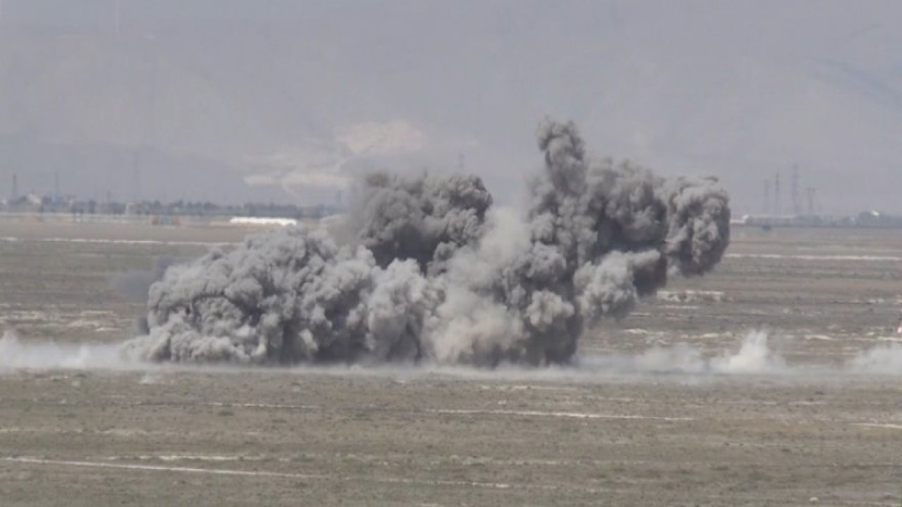 F-16'lar hedefi böyle vurdu