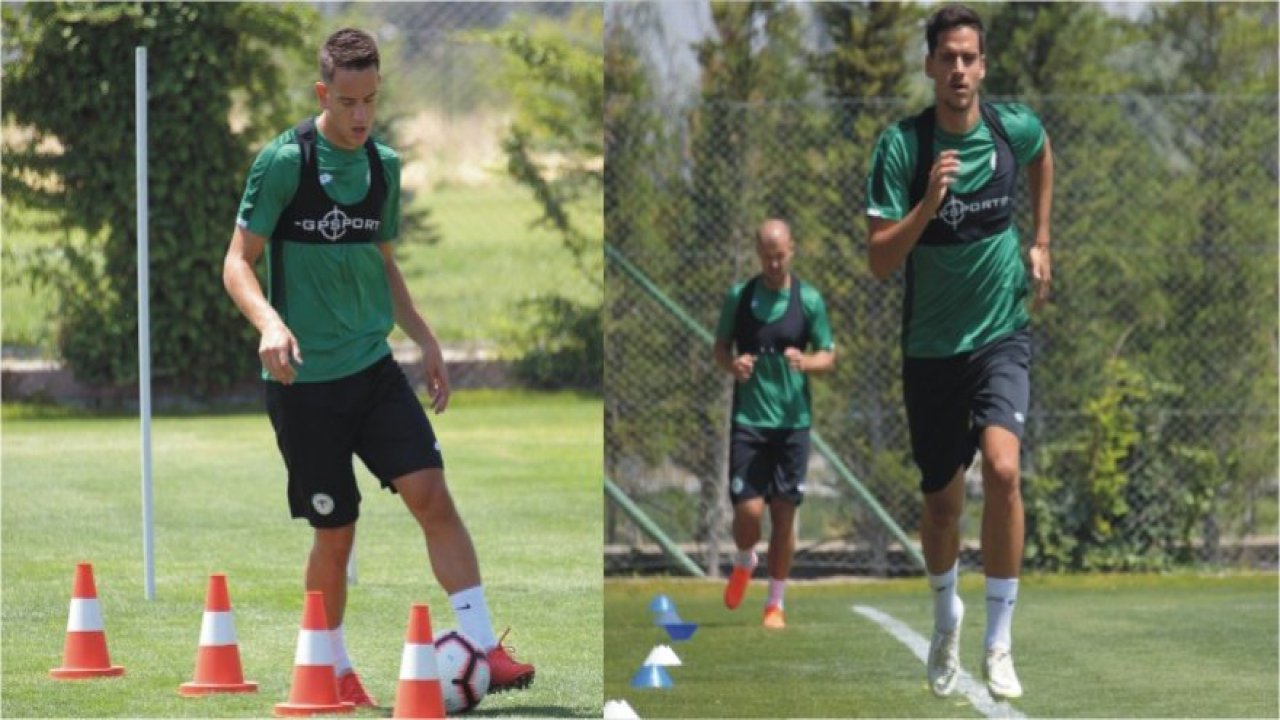 Konyasporlu futbolcular yeni sezona hazırlanıyor