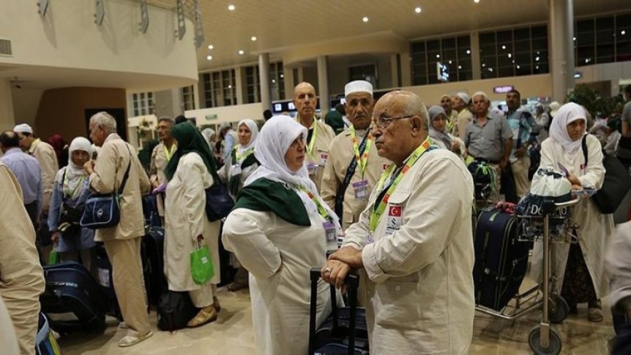 Konya'ya ilk hac kafilesi geldi