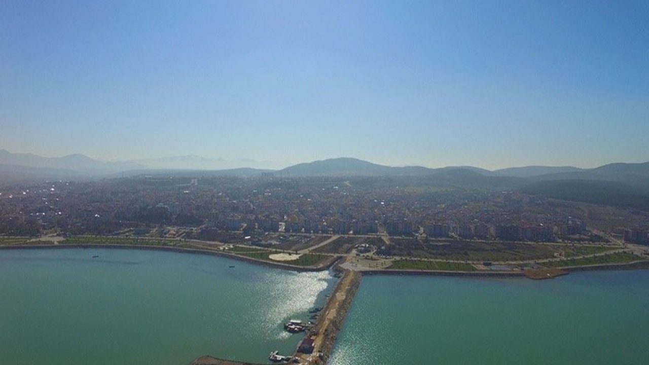 Beyşehir Gölü havadan çekim