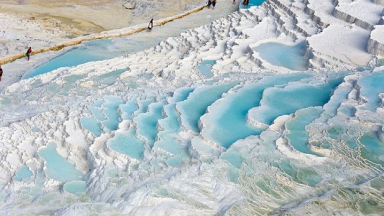 Pamukkale  havadan