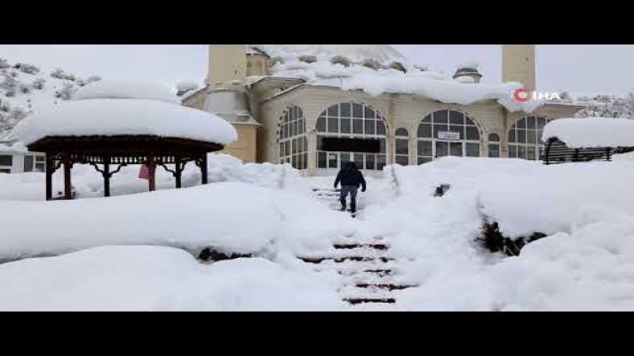 Konya’nın Yüksek Kesimlerinde Kar Etkili Oldu