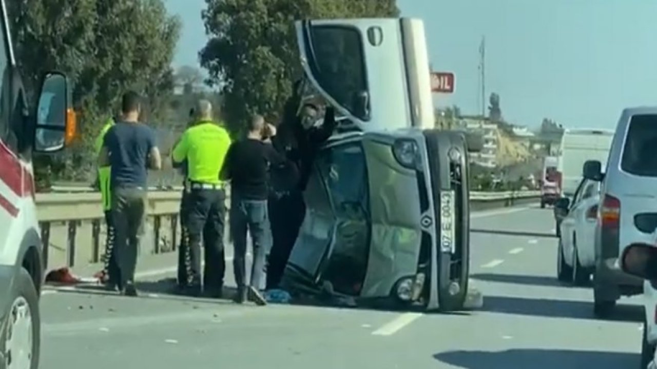 Manavgat-Konya yolunda trafik kazası