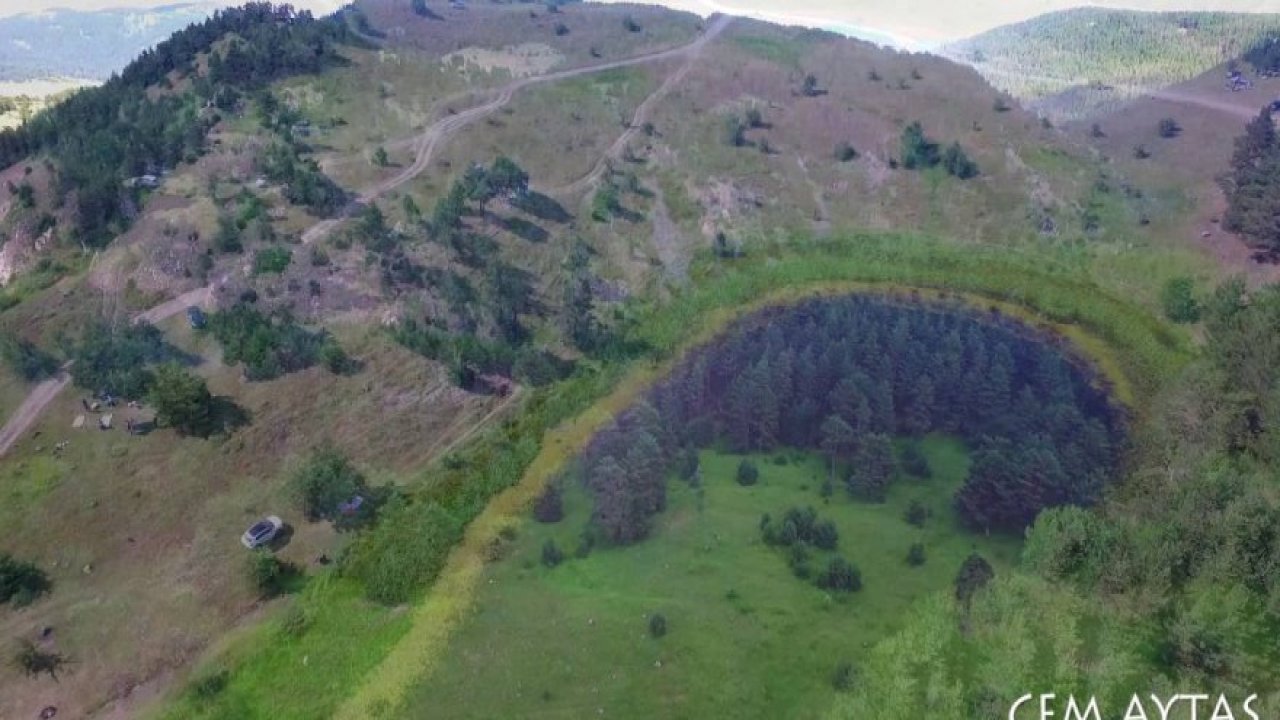 Kızılcahamam Işık dağı Havadan Çekimi