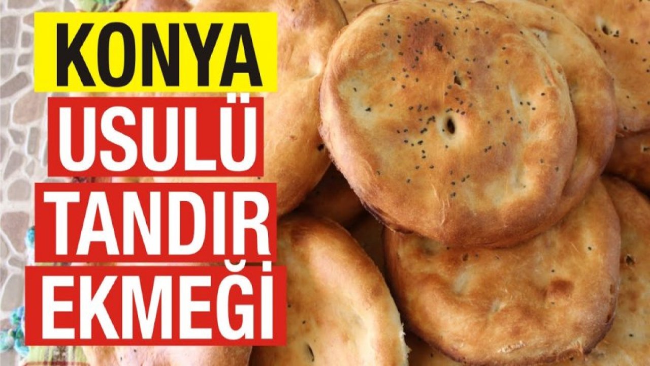 Sokağa çıkma yasağında Konya usulü orijinal TANDIR ekmeği yaptık / Nasıl Yapılır?